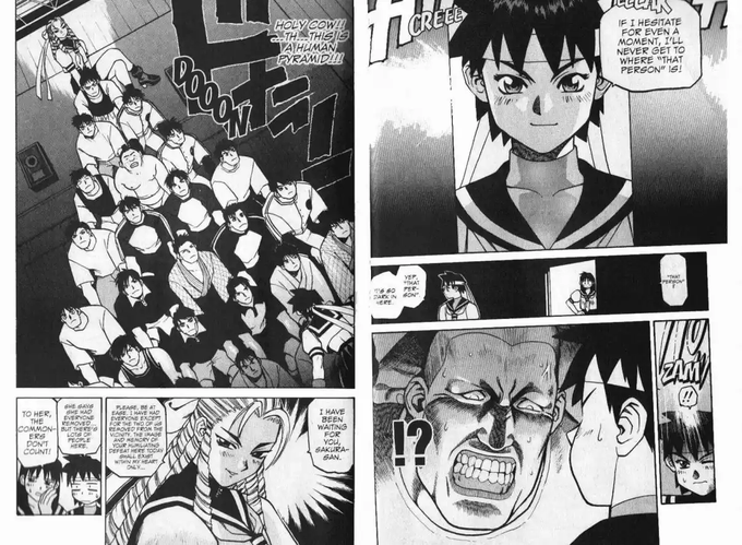 Luta de classes em Sakura Ganbaru! 

(Leia em sentido oriental) 