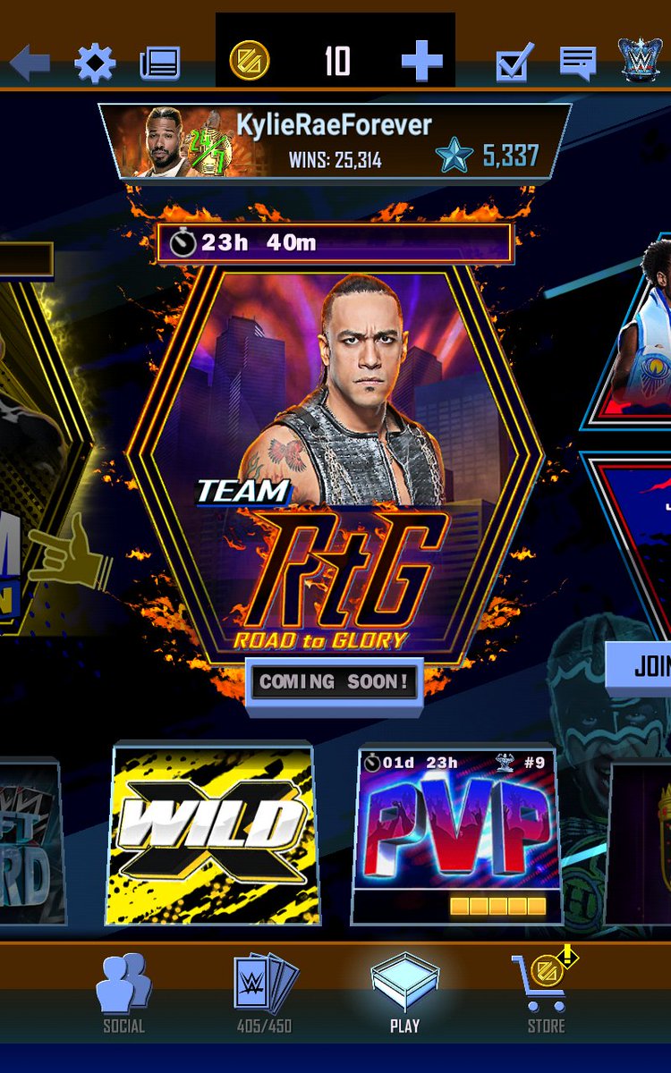 GenerationOfSky's tweet photo. I need a team for TRTG. #WWESC #WWESuperCard https://t.co/y7e5pBy5ha