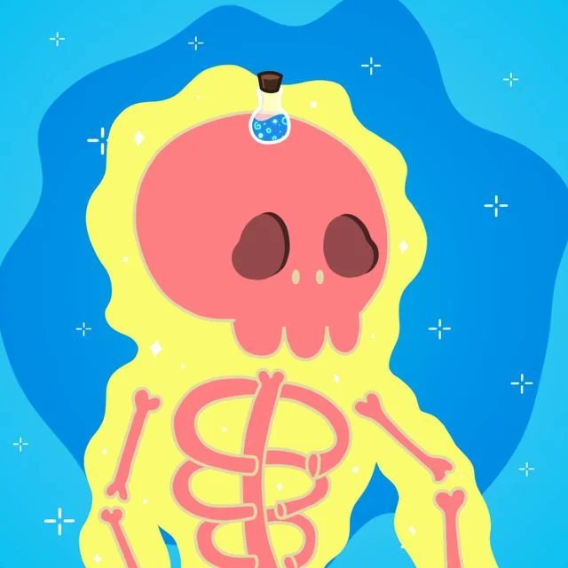 Hamzini_sol's tweet image. Anyone else getting in on @MagicbonesNFT 👀