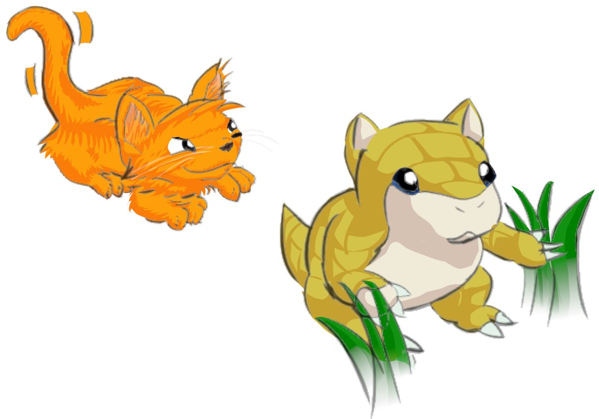 FrankHghTwr's tweet photo. Pokémon sketch coloring and cell shading for @idrawcute featuring Gab and Sandshrew!

Posting it here because the request was made over DM https://t.co/H2CnbyHbgY