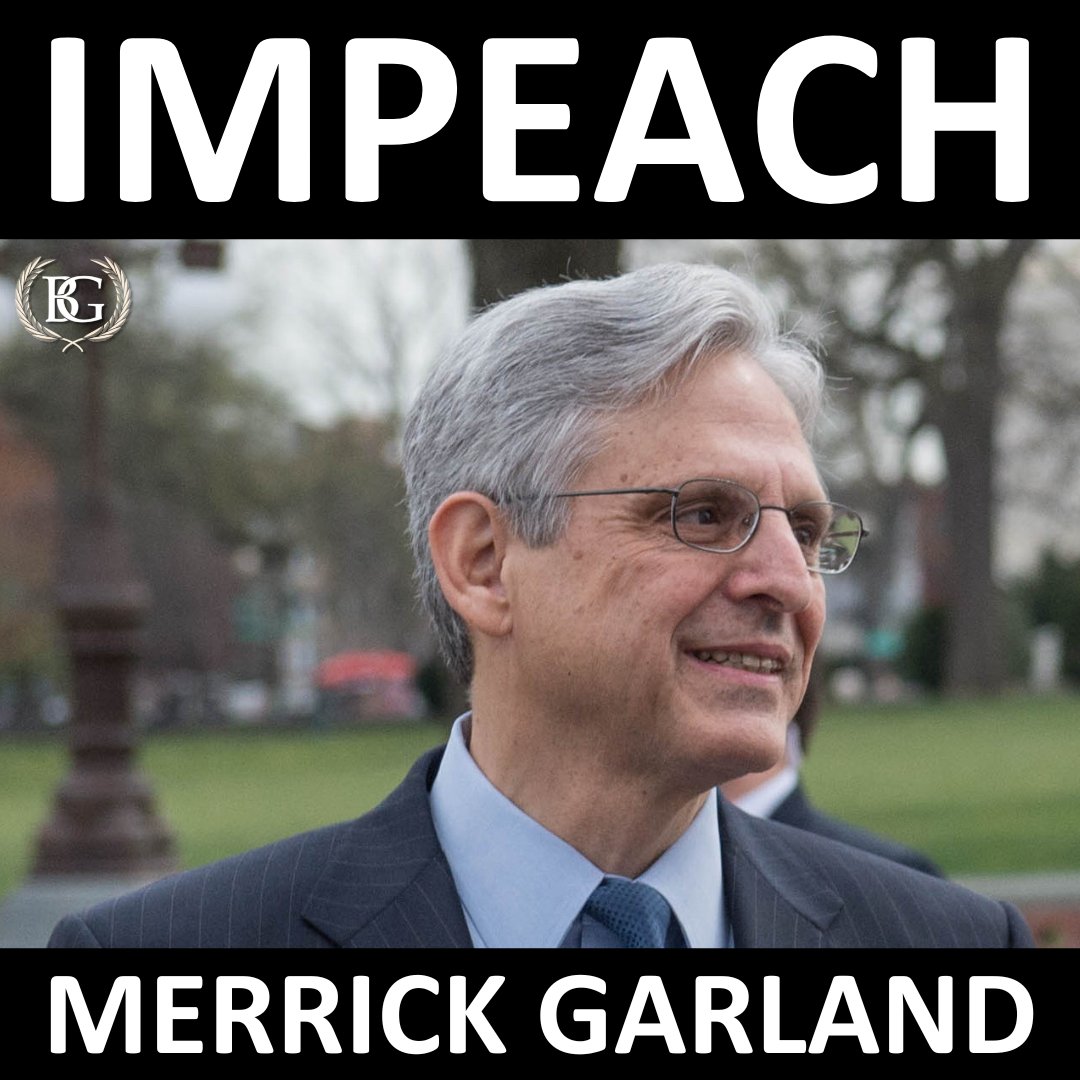 ACTBrigitte's tweet photo. Merrick Garland is too divisive, he must be impeached!

Take Action--> https://t.co/NRHMSZCAge https://t.co/PfghRVMkKT
