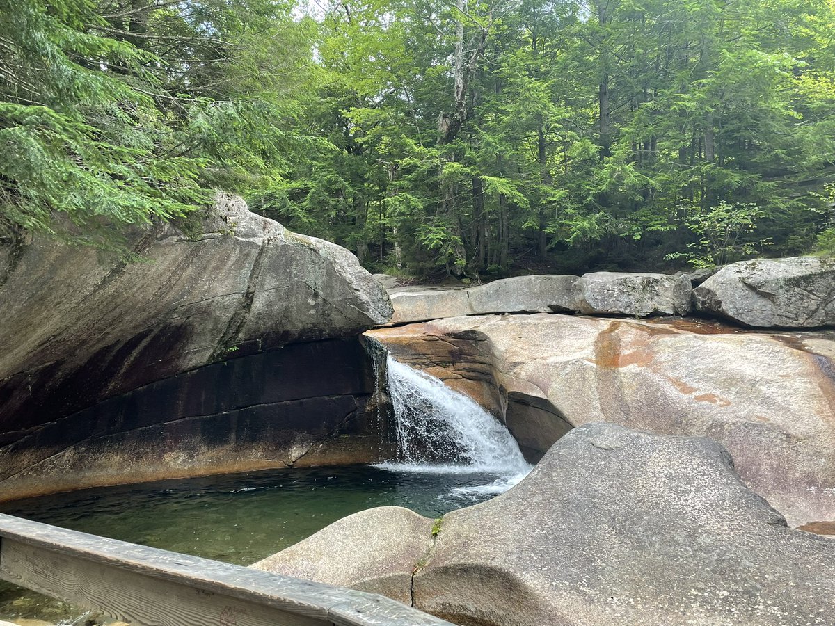 donmathewsbooks's tweet photo. My son and I took a morning hike around the Basin in the white mountains. The pictures donโt do the beauty justice.#exploreyourstate #whitemountains #nh #livefreeordie https://t.co/Onx9HRaTBe