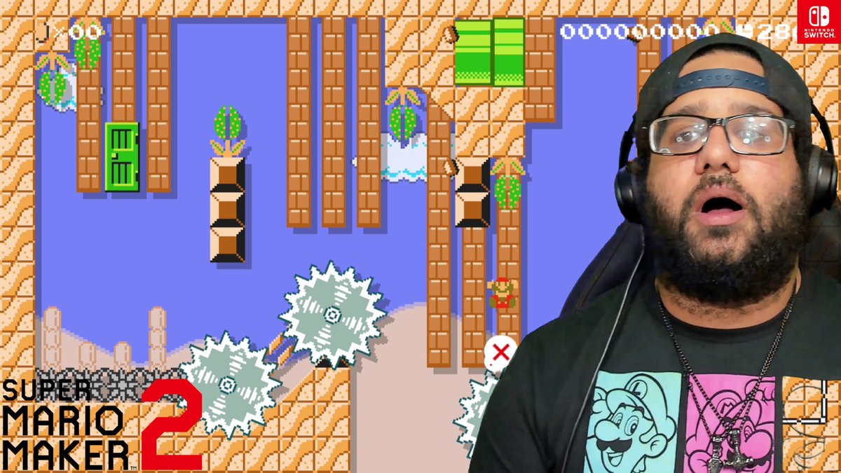RobFigGames's tweet photo. Hey guys! I know it's been a while but here's a new #SuperMarioMaker2 Video for ya'll! Hope you enjoy!

#SMM2 #SendMeYourLevels #CreatorLevels #NintendoSwitch #RobFigGames #Youtube #YoutubeGaming #Subscribe #RoadTo400Subs 

https://t.co/e3pcOCqgxH https://t.co/0XBwftzSVE