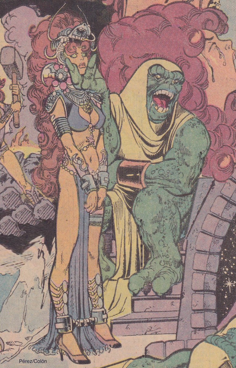 ChuckBrouilette's tweet photo. #OnThisDay in 1980 #TheGordanians debuted in #NewTeenTitans #comics #1 #ReptilianHunterAndSlaverRace responsible for the subjugation of #Starfire #Koriandr of #Tamaran and a year later working in the employ of evil #Citadel coming in conflict with #GreenLantern and #TheOmegaMen https://t.co/7gfth44tHF