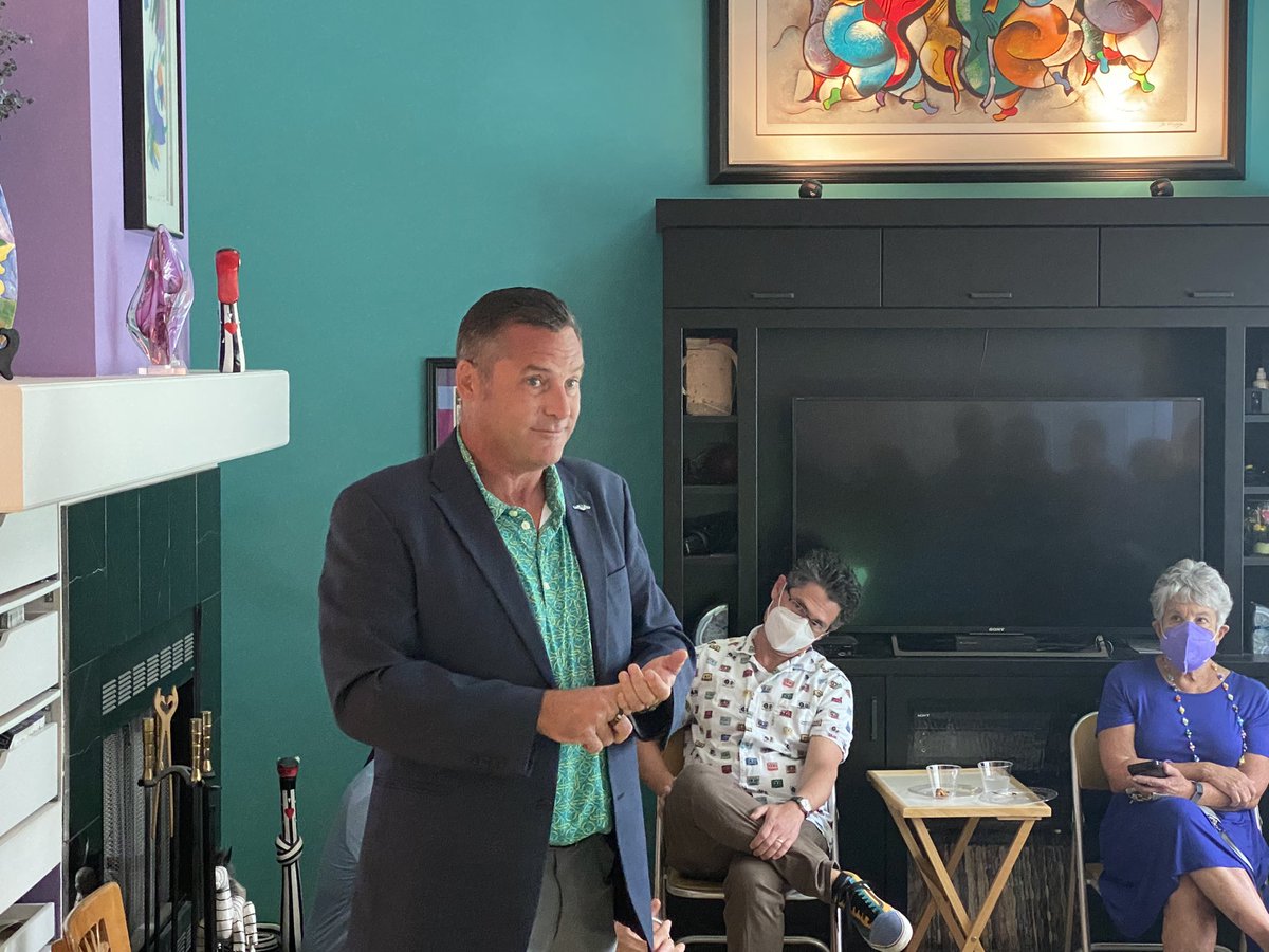 gomcdermott's tweet photo. Thank you Carmel and the Gross family for hosting @tommcdermottjr at their home today & to hear Tom’s message and how together we will #FireToddYoung this November 8th! #HamiltonCountyisPurple #BeatingToddYoungOneStopataTime https://t.co/LdFjwMxB3K