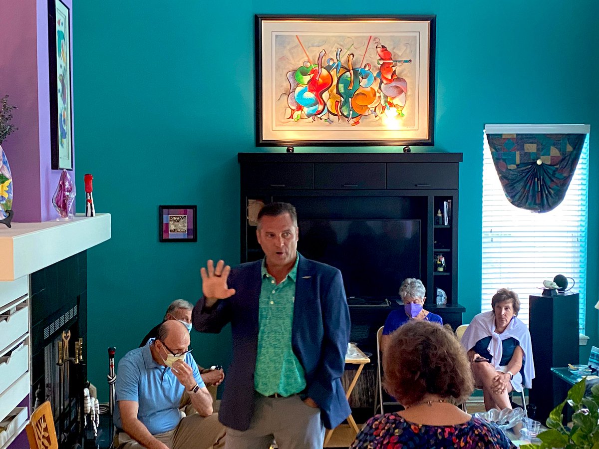 gomcdermott's tweet photo. Thank you Carmel and the Gross family for hosting @tommcdermottjr at their home today & to hear Tom’s message and how together we will #FireToddYoung this November 8th! #HamiltonCountyisPurple #BeatingToddYoungOneStopataTime https://t.co/LdFjwMxB3K