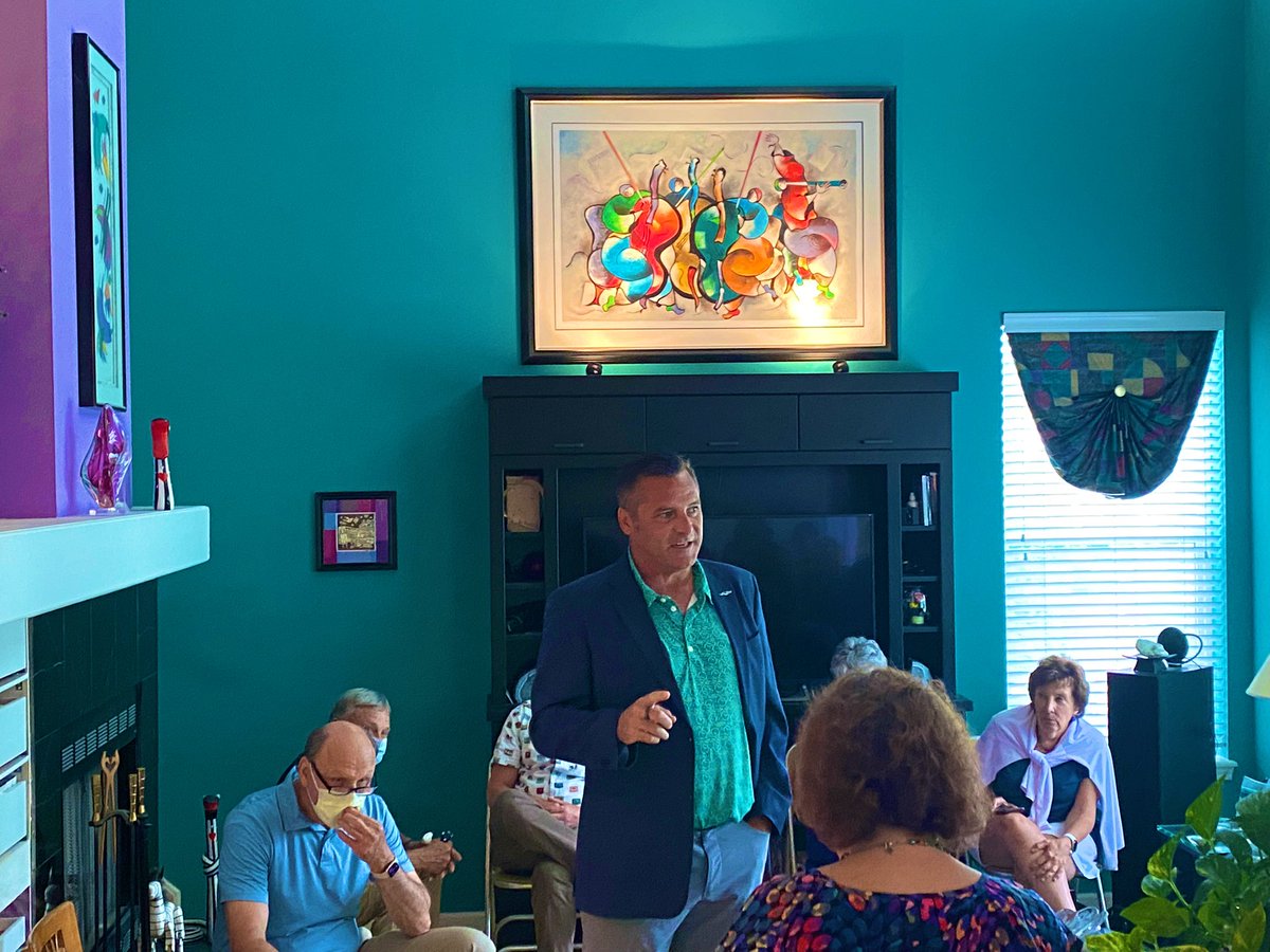 gomcdermott's tweet photo. Thank you Carmel and the Gross family for hosting @tommcdermottjr at their home today & to hear Tom’s message and how together we will #FireToddYoung this November 8th! #HamiltonCountyisPurple #BeatingToddYoungOneStopataTime https://t.co/LdFjwMxB3K
