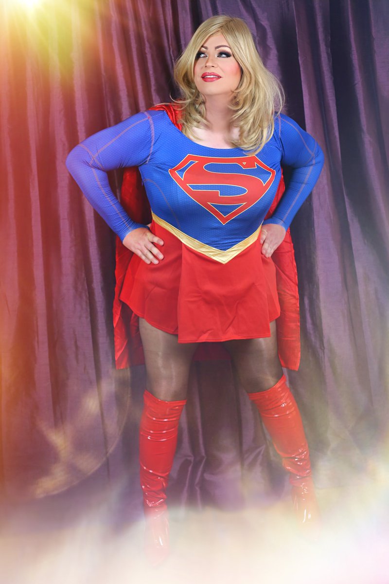 BWBGofficial's tweet photo. Is it a bird?

Is it a plane?

It’s the beautiful Shona as Supergirl on her latest makeover with us!! 🤩💄👠

Great idea and outfit by our lovely Shona, we always love doing new and interesting shoots, and always open to new ideas!

Model: Shona Jones https://t.co/cpEIKoRUdy