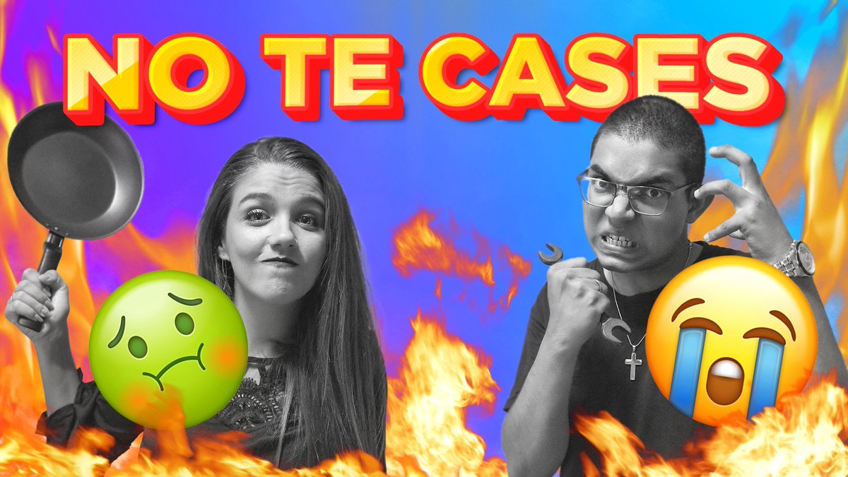Nuevo video🔥 (por nuestro aniversario de boda)
¿Te quieres casar? ¡NO TE CASES! En este video te doy TRES razones para que no lo hagas, o tal vez si. 
😨
(ESPECIALMENTE PARA JÓVENES CRISTIANOS)
LINK: youtu.be/U_QL9dBz-Xo
