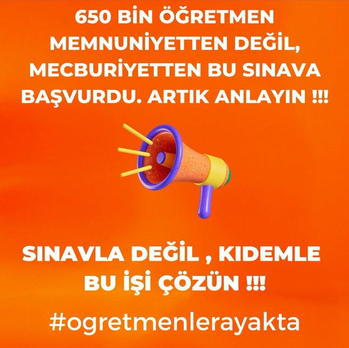erhangcl's tweet photo. #ogretmenlerayakta https://t.co/oIeYvf7gak