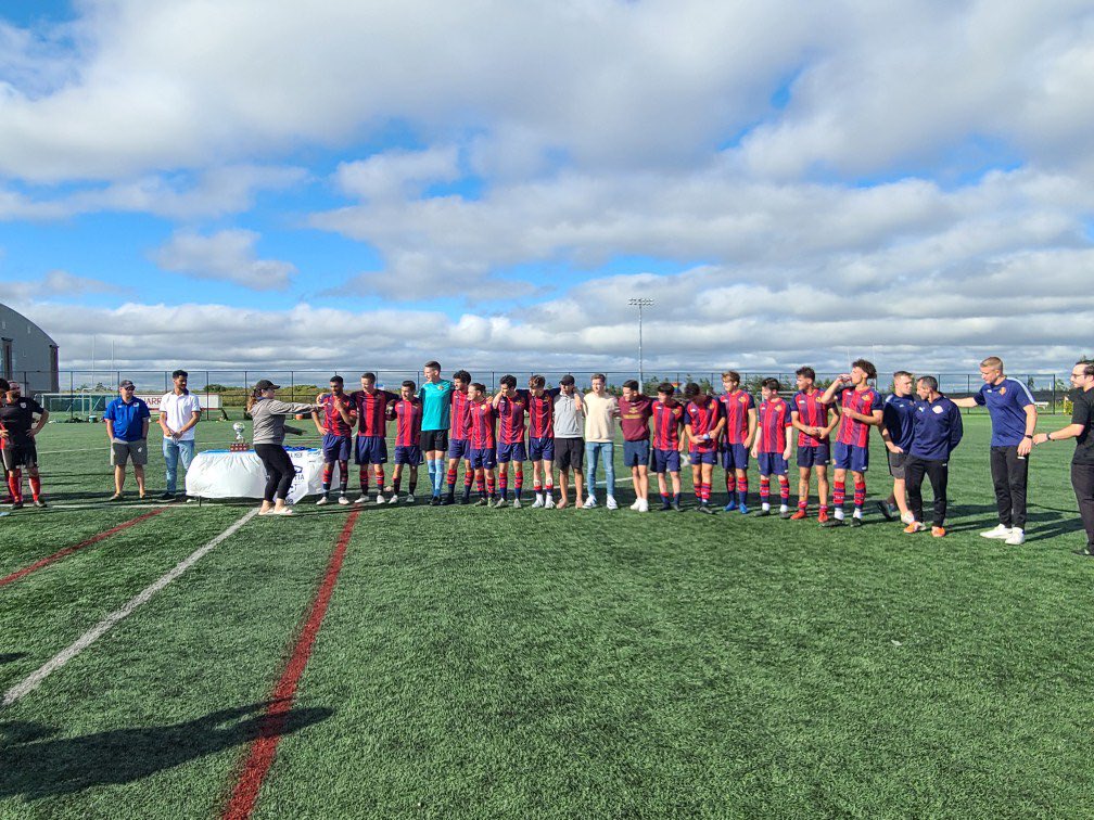 SuburbanFC's tweet photo. Congratulations to our Senior Men who were crowned NSSL and @SoccerNS provincial champions this afternoon! https://t.co/TNPHbl6B7J