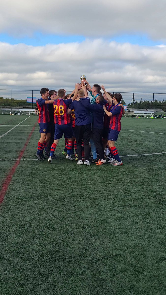 SuburbanFC's tweet photo. Congratulations to our Senior Men who were crowned NSSL and @SoccerNS provincial champions this afternoon! https://t.co/TNPHbl6B7J