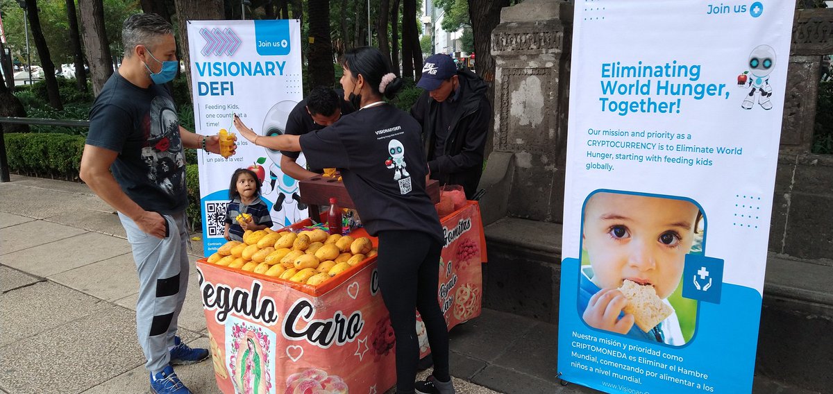#VisionaryDeFi FIRST CHARITY 💎💎🤍 ON HUNGER RELIEF MISSION 🤍
JOIN TG 👉 t.me/VisionaryDeFi 
#visionarydefi #LunaR #lunasrebirth #lunc #CryptocurrencyNews  #crypto #Cryptocurency