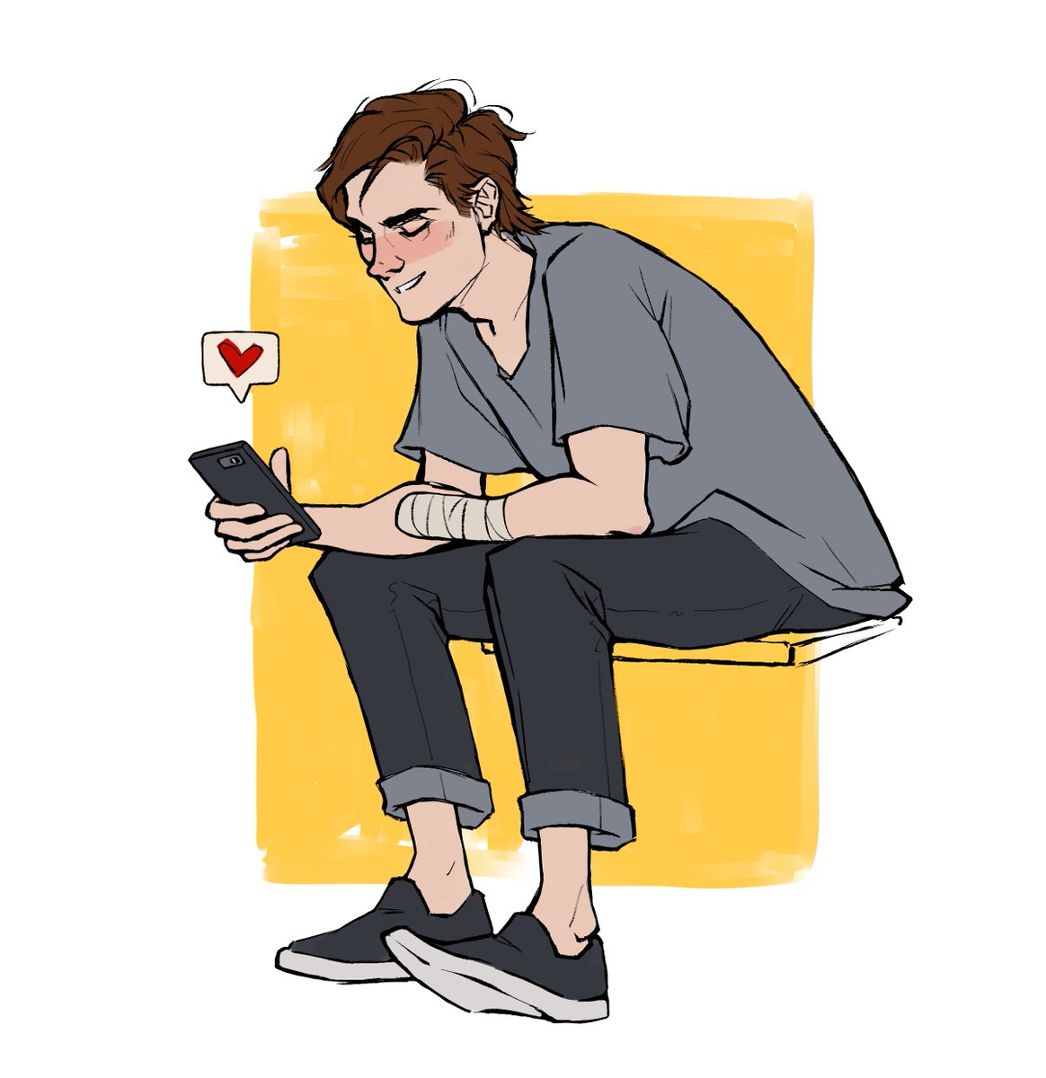 he got his phone number after all☺️ #TheQuarry