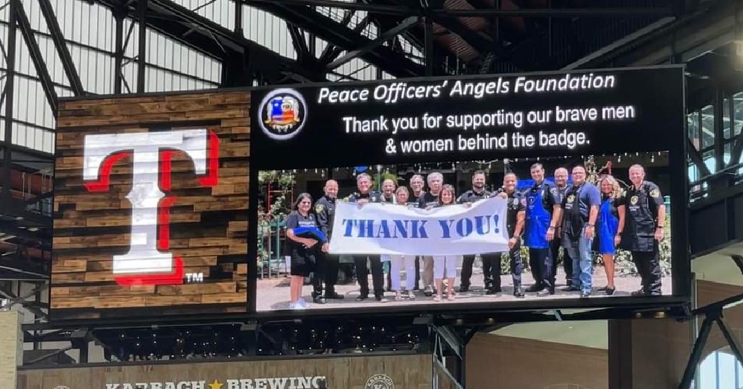 Grapevine Police on Twitter "Thank you to the Texas Rangers for