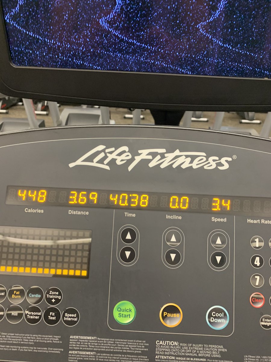 Nothing to see here #UnderdogCardioClub