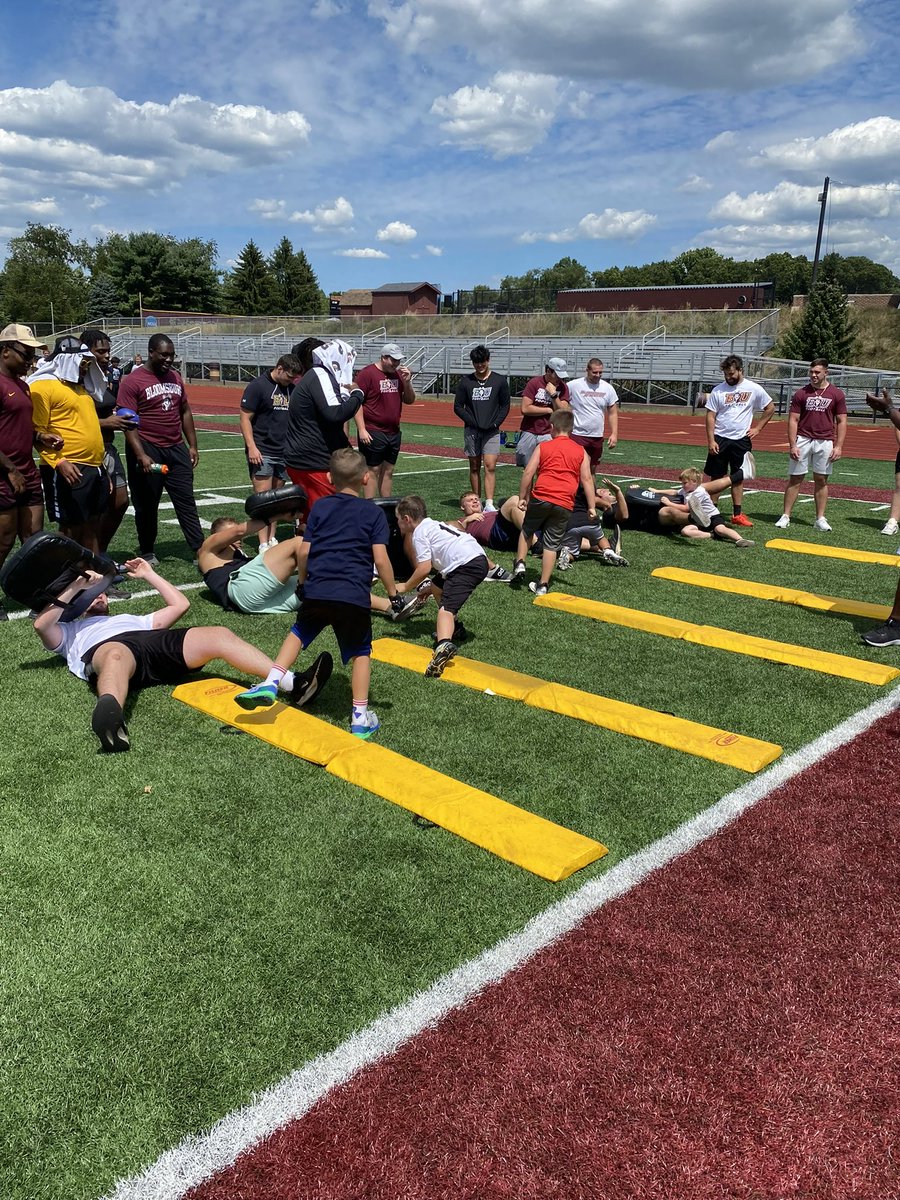 BloomUFootball's tweet photo. Thank you to all the young men and women that came out this Afternoon for our First Youth Camp!
It was a pleasure seeing all of the future Huskies on field!
#youthcamp #unleashed https://t.co/lGt0p1GmhL