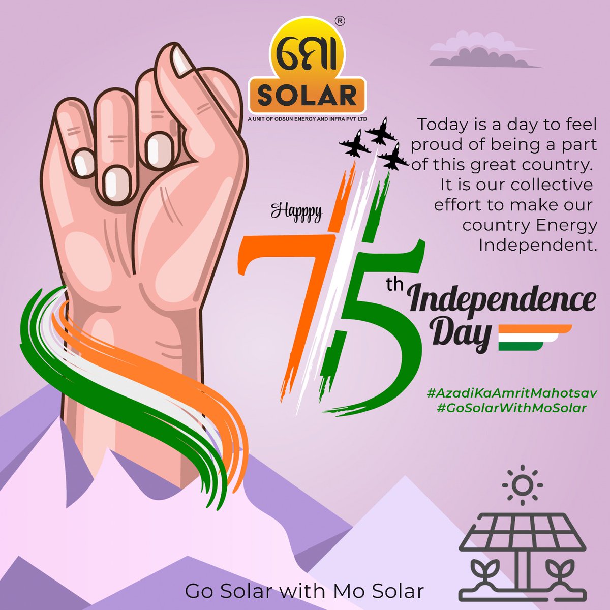 solar_mo's tweet photo. It is our collective effort to make our country Energy Independent. Mo Solar is committed to be a part of it. #GoSolarWithMoSolar @mnreindia @EnergyOdisha @OREDA_Odisha @isolaralliance @MoSchoolOdisha https://t.co/UinecyyGja