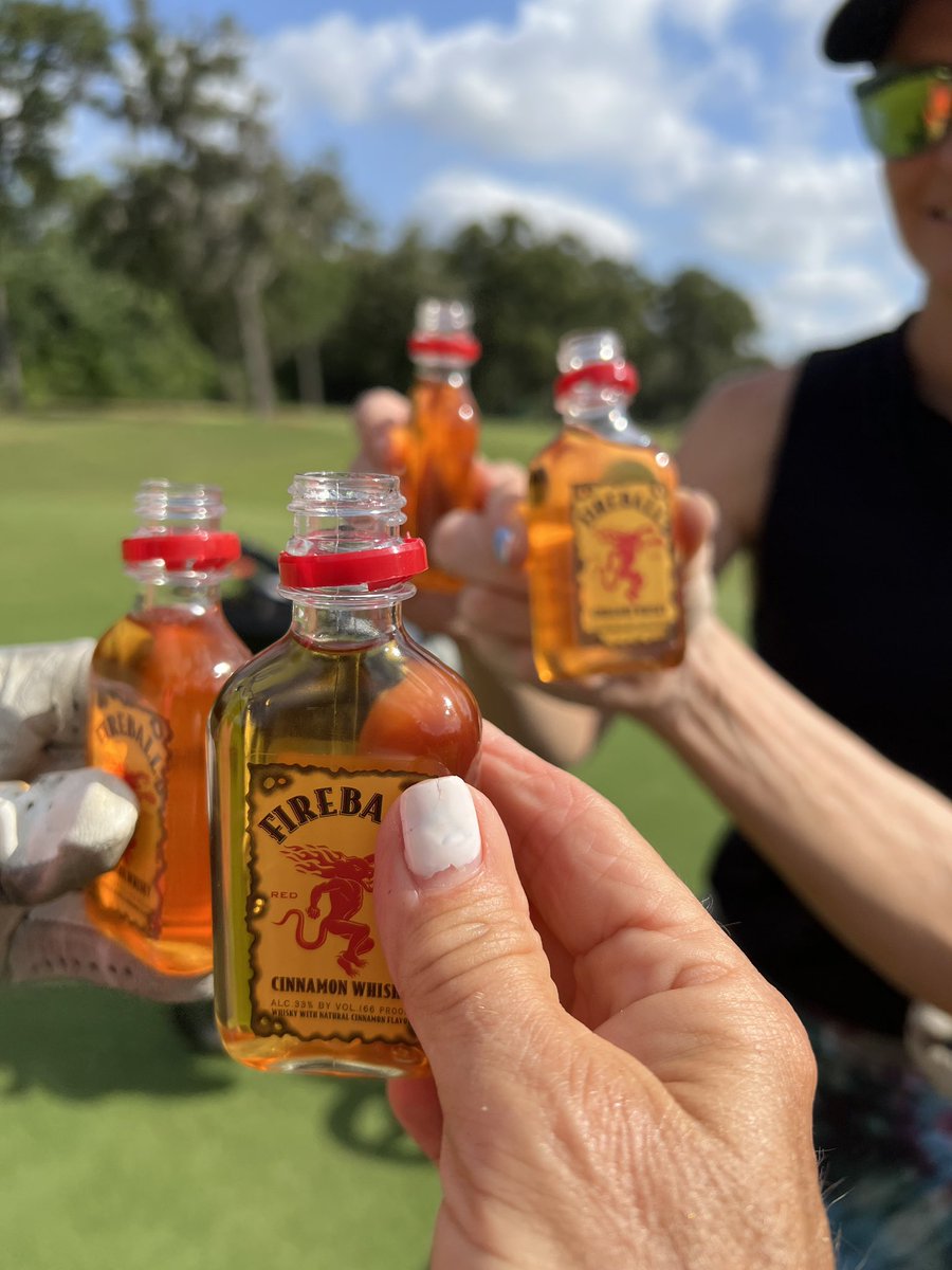 goodson31's tweet photo. Cheers to a great summer! Thankful for the friends who taught me that a birdie on the golf course = Fireball 🔥. The journey continues. https://t.co/xg6yxccokx