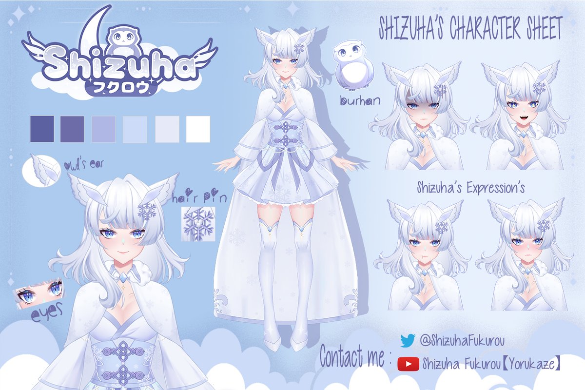 ShizuhaFukurou's tweet photo. ใShizuha Fukurouใ
Mama: @shaacwan
Papa: @yugantama_ren
ใHashtagsใ
General: #ShizuhaFukurou
Live: #ZuhaLive
Meme: #ZuHAHA
Game: #GameSiZuha
Music: #ShizuTune
Fan Name: #ZuHearts
Fan Art: #ZuArt
NSFW : #ShizuSus
Clip: #ClipSiZuha
#Vtubers #VtubersUprising #VtuberID #ENVtuber https://t.co/p9kCvSOZCH