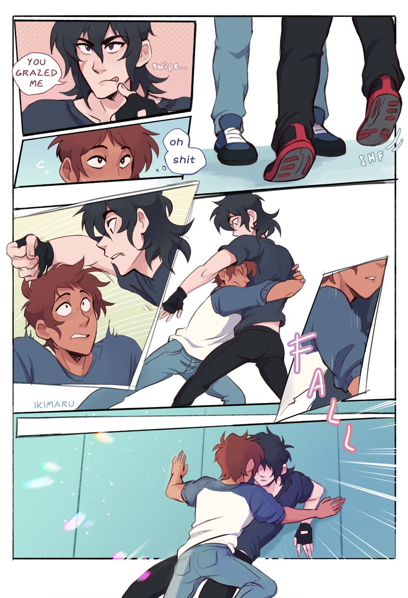 VR/college AU part 15-2! you've done it now Lance lmao 