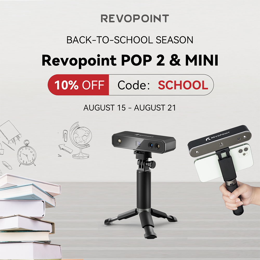Revopoint3d's tweet photo. Back to school deal, enter the code to get a 10% OFF! π₯°
https://t.co/O46tU3Zziq
.
.
#deal #backtoschool #revopointmini #revopointpop2 #3dscanner #3dprinter #backtoschooldeal https://t.co/8R2jZfjvsH