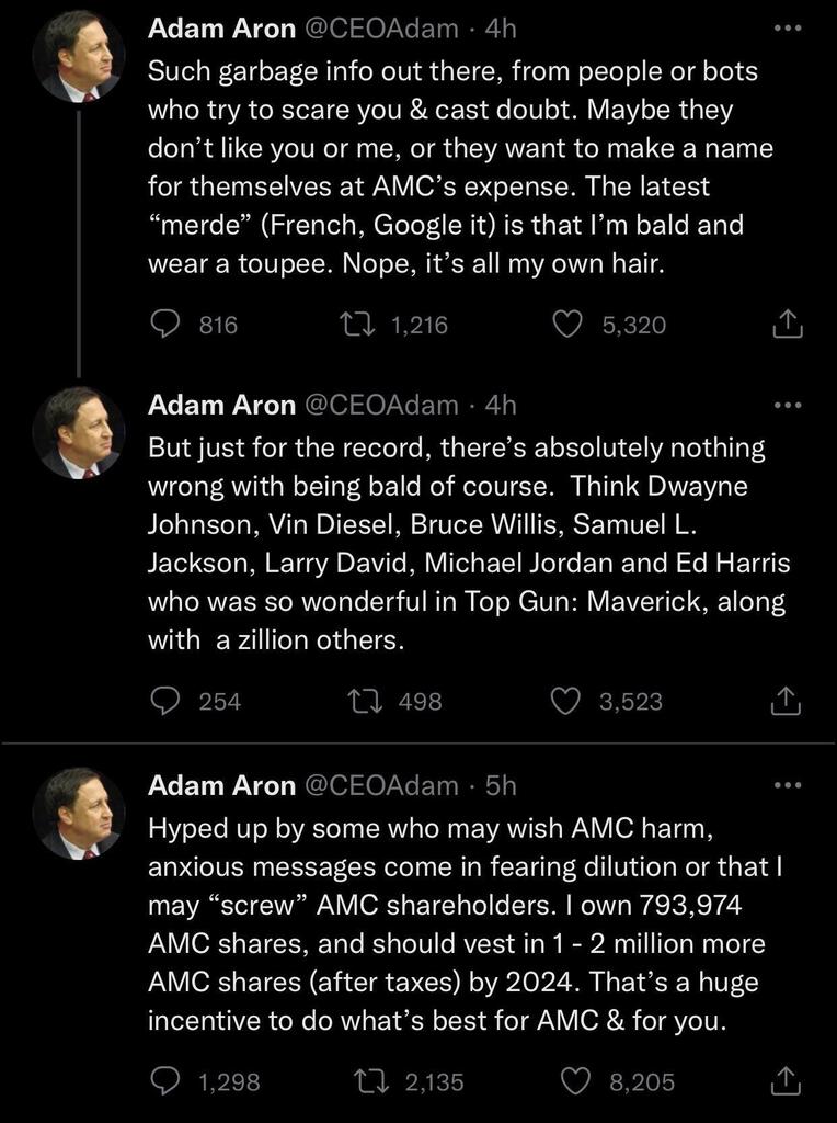 foray_coin's tweet image. Adam Aron going off!! Huge Ape Balls our CEO has!! Let’s go 🚀🌙 !! #AMC #GME #FORAY #FORAYCOIN #APE #APEARMY #APENATION ift.tt/BxfOkPF