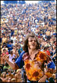 Joe Cocker at Woodstock.