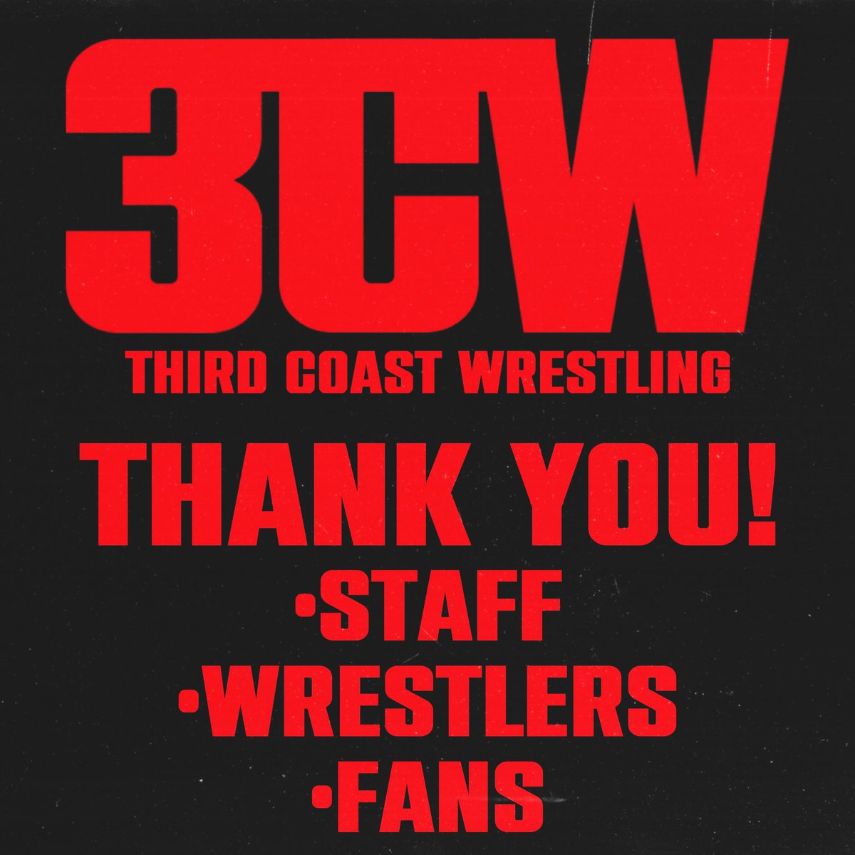 3CW__'s tweet photo. First show in the books. We want to thank everyone who who showed up to #3CWSOUTHSIDE
Big s/o to the 3CW team:
@uh_oh_tx
@superhyndrix
@ChrisSteez_
@BIGEDTHEGEEK
Next show: spring 2023 https://t.co/bUwunGKrJK