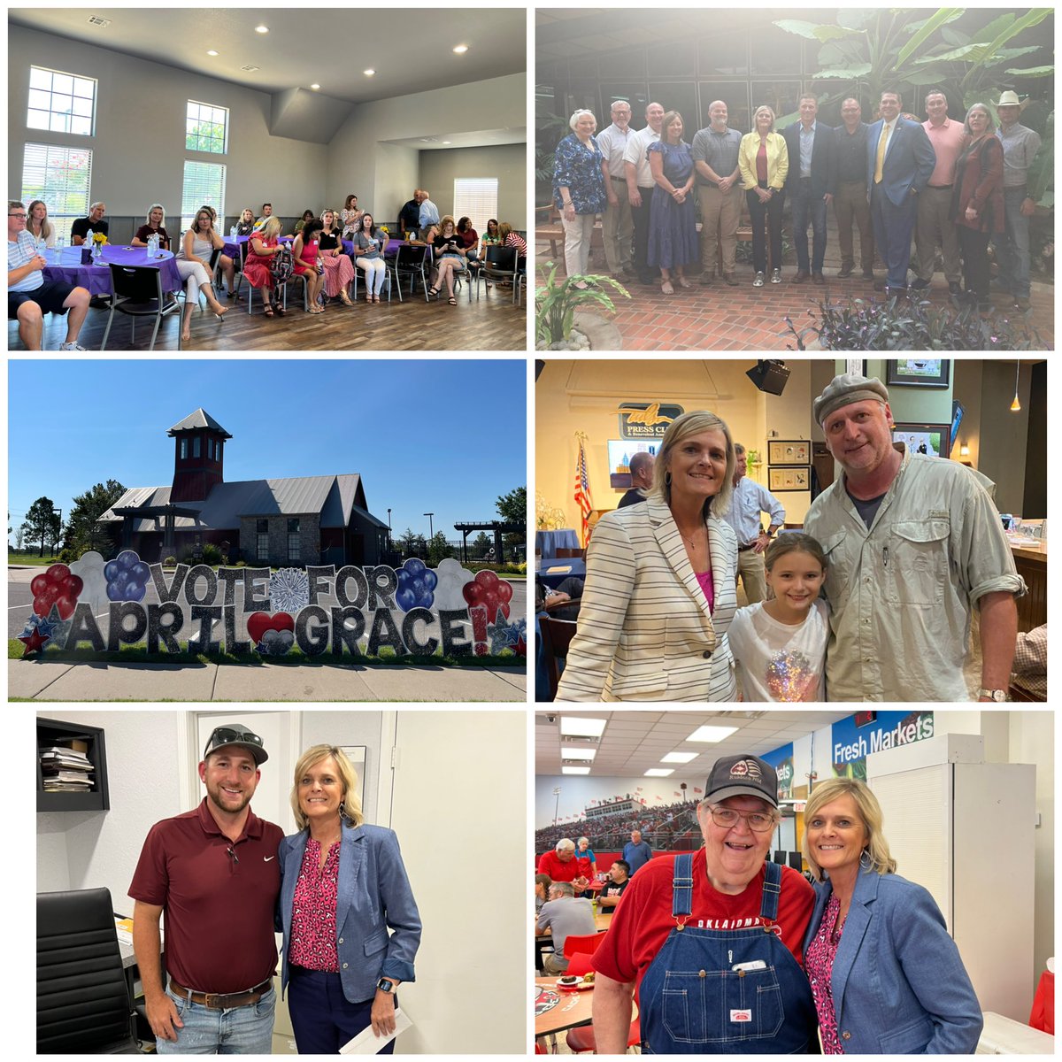 GraceForOK's tweet photo. Another 1298 miles this week criss crossing the state! 1100 more ahead this upcoming week.  #GiveOklahomaGrace https://t.co/qCtkcmRTio