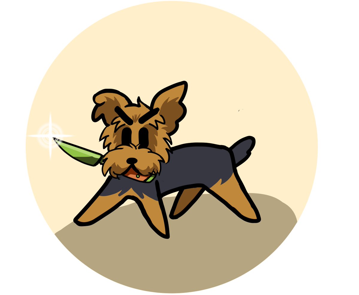 dogswithknifes's tweet photo. @vrockkk I used him as inspiration uwu https://t.co/1bG9YqxNIl