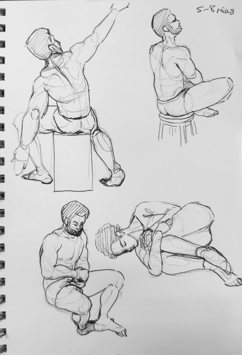 Life drawing day 3 back to pen 