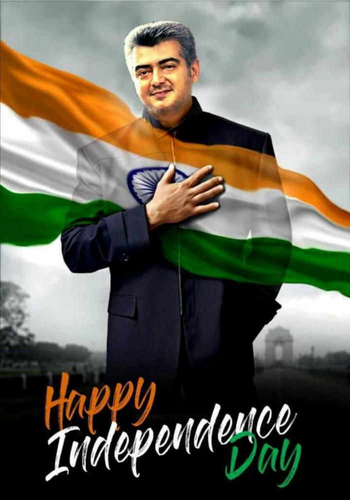 MASSAJITH's tweet photo. Happy #IndependenceDay2022 

#Ajithkumar𓃵  | #AjithKumar | #AK61 https://t.co/vaUVyy79HF