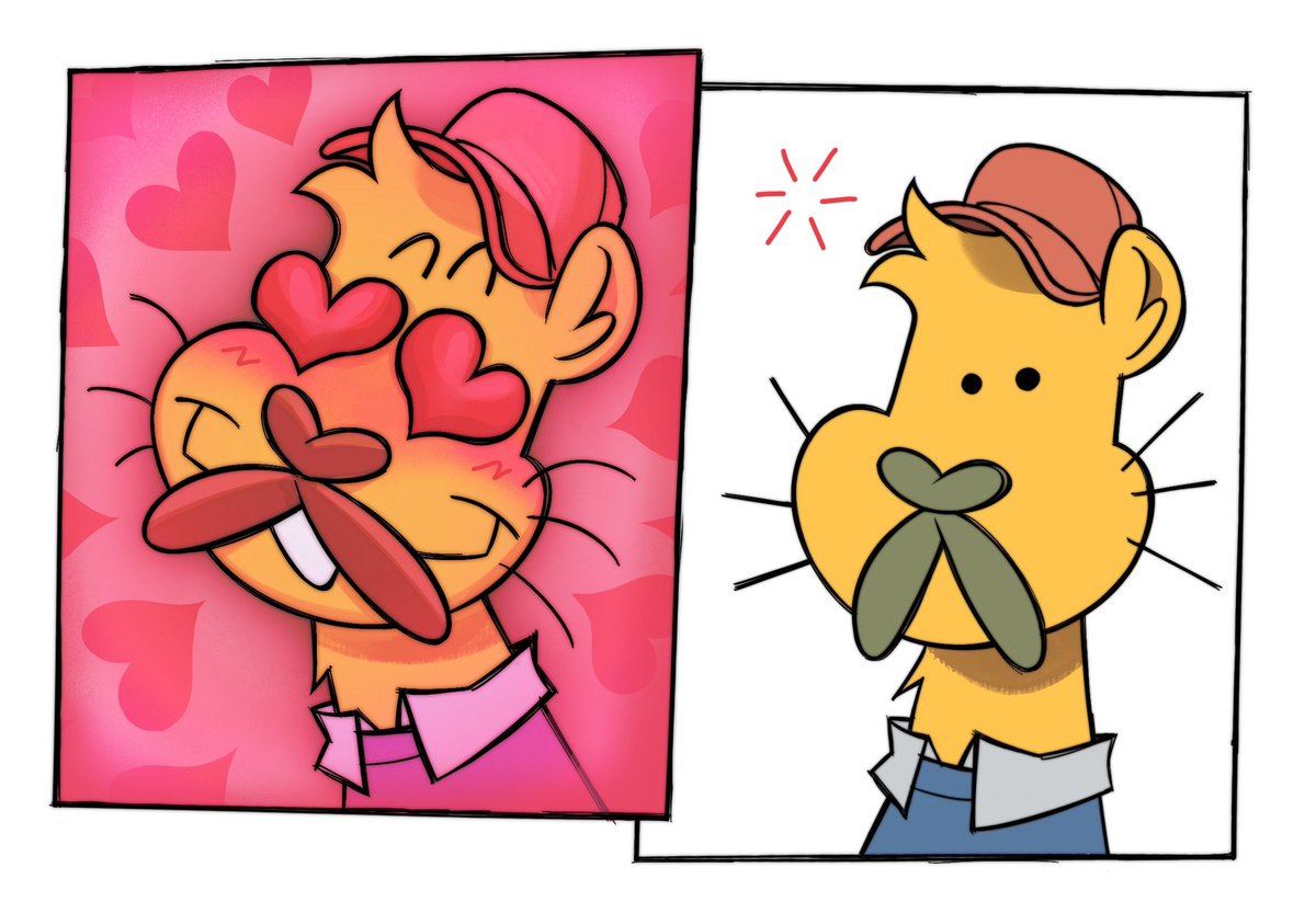 a comic about falling in love (stop it) 