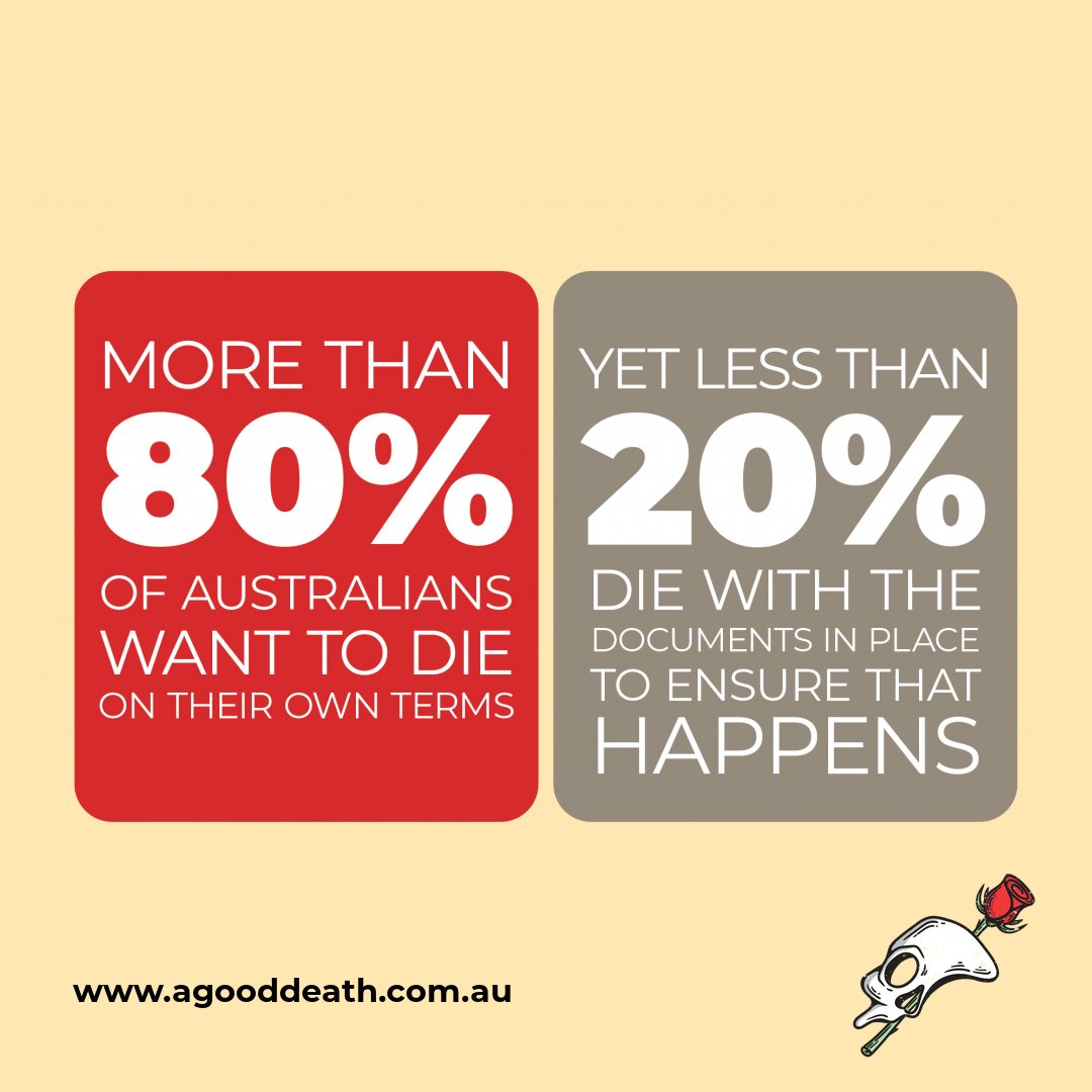 sixonions's tweet photo. Have you ever thought about planning your death on your own terms? Don't let your wake look like another one of Auntie Rhonda's shindig's you always hated. Plan your own sendoff. #gooddeath #yourownterms #endoflife #endoflifeplanning #campaign #unashamedlysix #greatlastimpression https://t.co/lmXDYKRljB