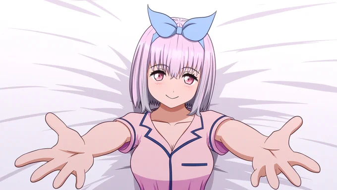 寝る前に見る光景 #SSSS.GRIDMAN #新条アカネ  