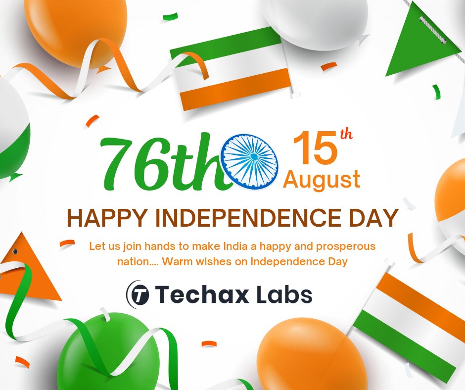 TechaxLabs's tweet image. Freedom cannot be bought by money. We earned ours through years of struggle against the British Raj. 

Let us remember all those who fought for our country. 

Jai Hind!🇮🇳

#TechaxLabs #web #App #Website #webdesign #Digital #Marketing #Patna #Bihar #India