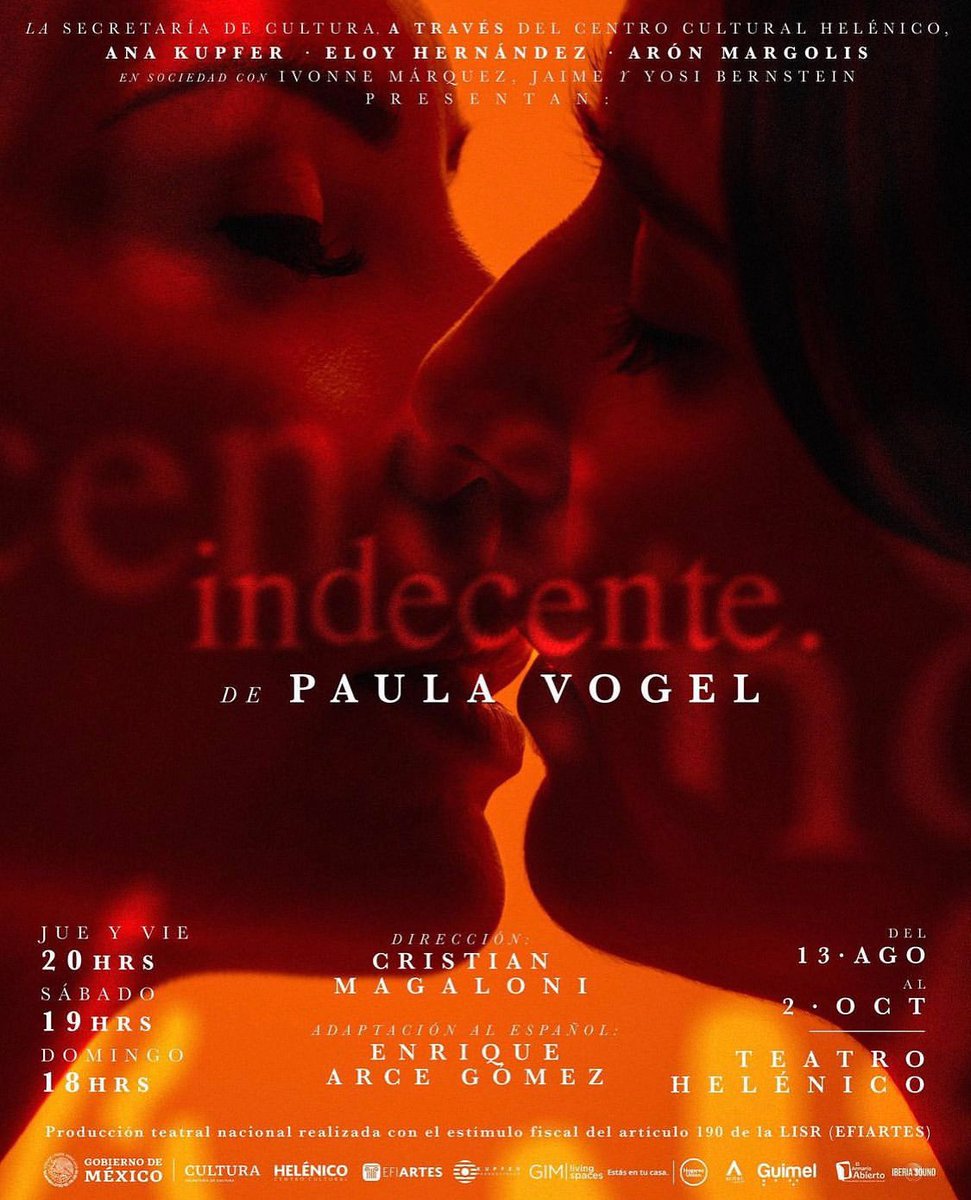 Con todo cariño (y esta ocasión también AGRADECIMIENTO) comparto mi opinión sobre <a href="/indecente_mx/">Indecente</a>.