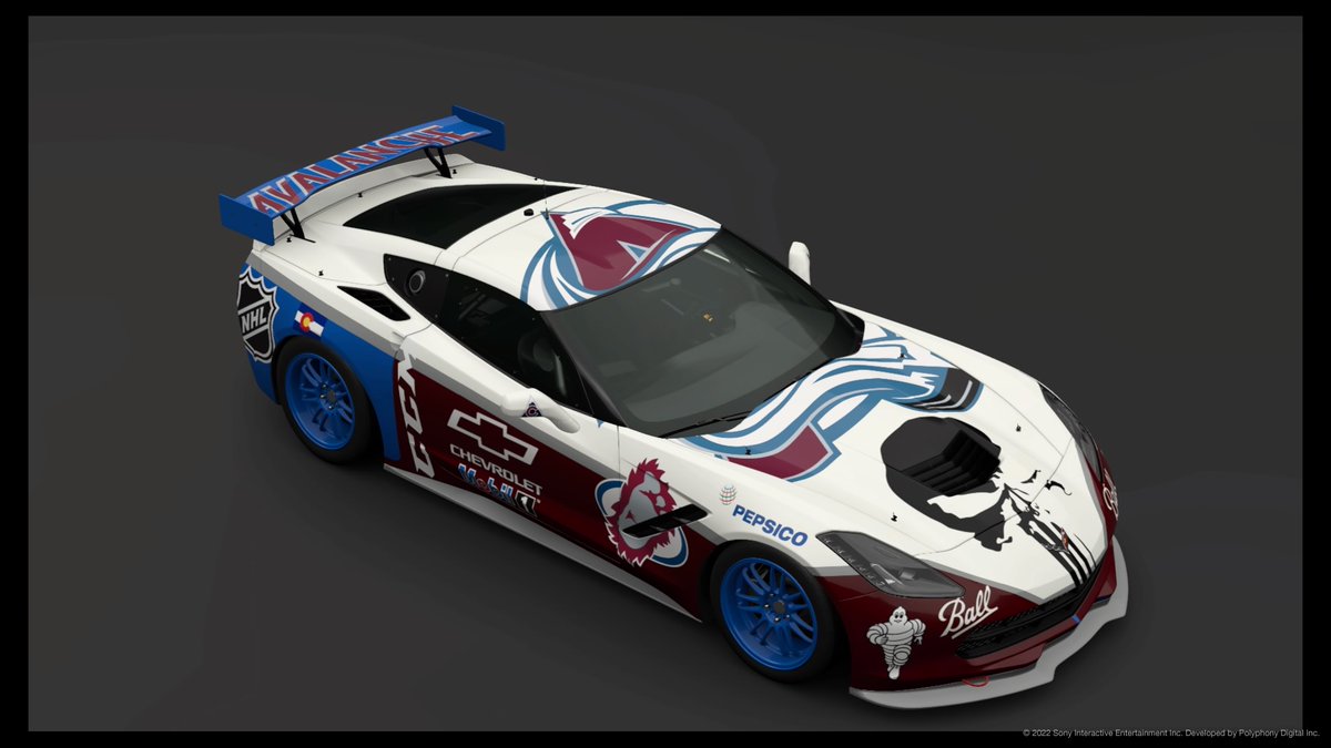 bchevy14's tweet photo. Home and away Jersey gr4 CR7 vette #GoAvasGo #GT7 #PS4share https://t.co/Zfxj6IG9Wc