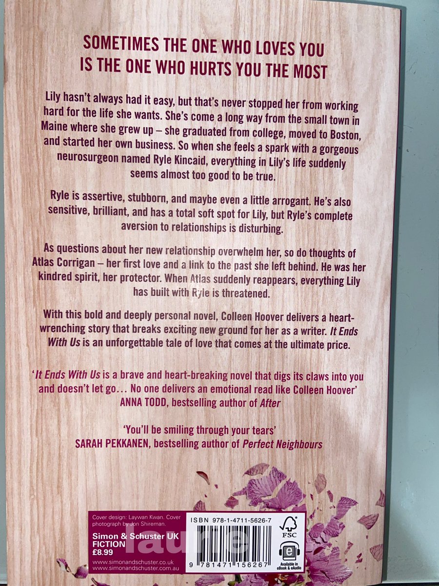 Iaurchive's tweet image. WTS // want to sale preloved

IT ENDS WITH US
by Colleen Hoover

180k | Perfect condition | English Ori

help rt please🤗

t. it ends with us iewu colleen hoover wts wtb preloved unsealed