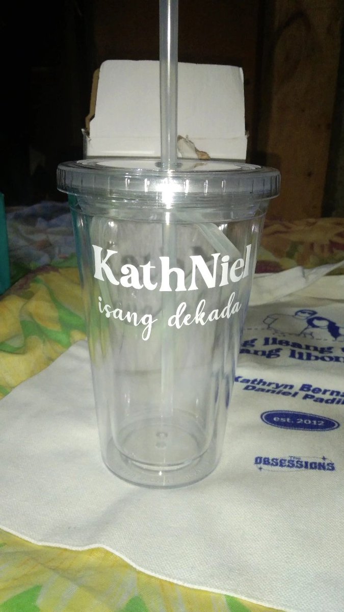 lovekathniel525's tweet photo. Sa KathNiel merch lang ako mag papa budol😁 Got my KathNiel tumbler &amp; tote bag, sobrang ganda!!! Thankyou so much, @theobsessions 💙💙💙 
#dObsFeedback #dObsKN525 #KathNiel #KathrynBernardo #danielpadilla https://t.co/D9Jk3ZHjP4