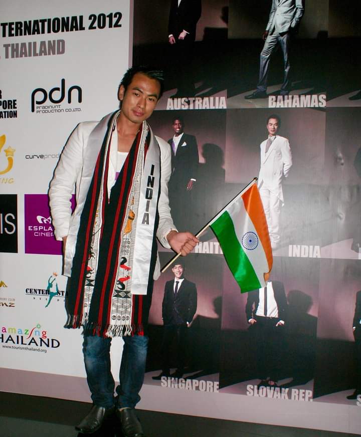 opangjamir's tweet photo. Represented India 🇮🇳  7th edition of Mister International 2012. HAPPY 75th INDEPENDENCE DAY 2022 
As we are the largest democratic country in the world let’s all focus on upliftment, integrity, unity, progress, tolerance, non-violence and peace as one INDIA 🇮🇳 
Jai hind https://t.co/a7AqOaNj57