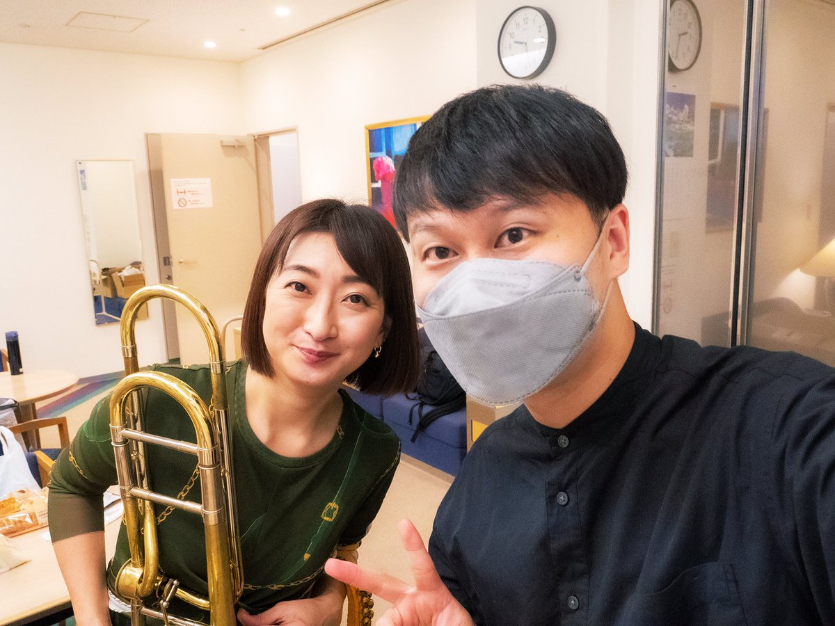 ahnsaxophone's tweet photo. 先日、大切な友人が所属するトロンボーン・カルテットのコンサートでカメラマンをさせて頂きました🙏✨📸
友人の活躍にものすごく刺激を受けたので私も頑張ります👦🏻 https://t.co/ytUdGfNOuy