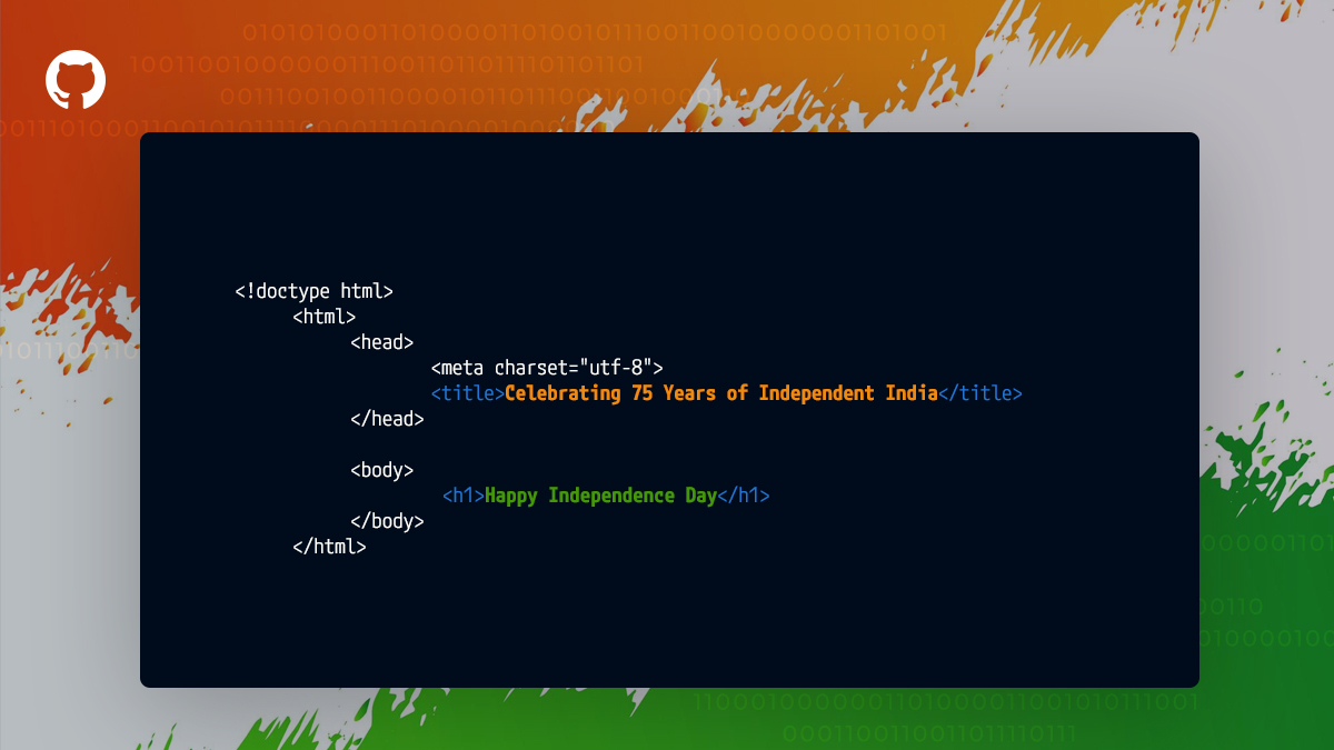 Independence Day creative which reads "Celebrating 75 Years of Independent India, Happy Independence Day"