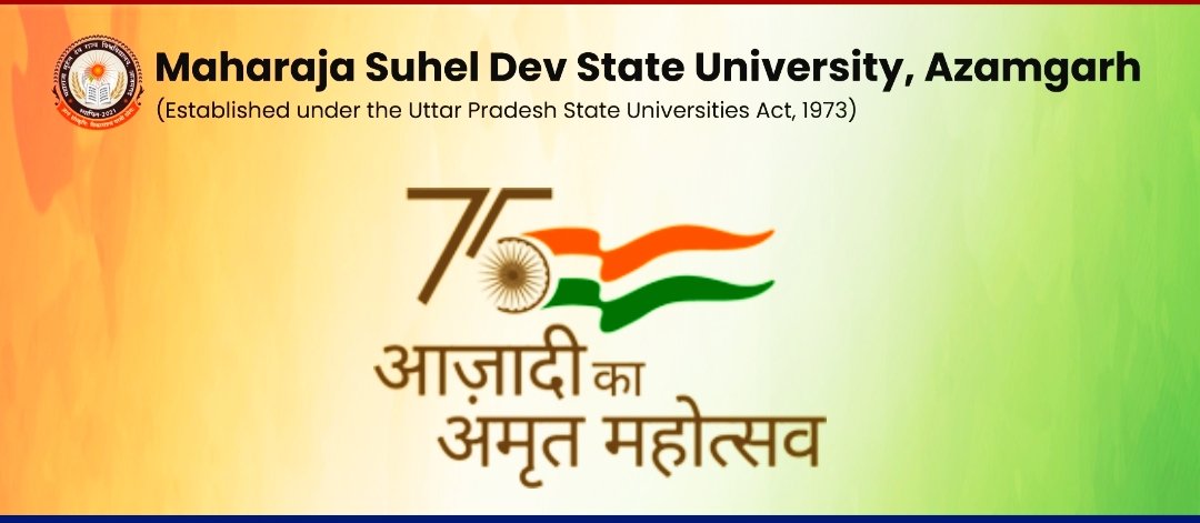 msdsuonline's tweet photo. आप सभी को स्वतंत्रता दिवस की हार्दिक शुभकामनाएं।।
#स्वतंत्रतादिवस #IndependenceDay2022 #IndiaAt75 https://t.co/lslioxqQK0