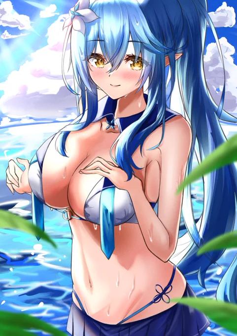 summerラミィちゃ!!!! #LamyArt#帰ってきたホロサマ 