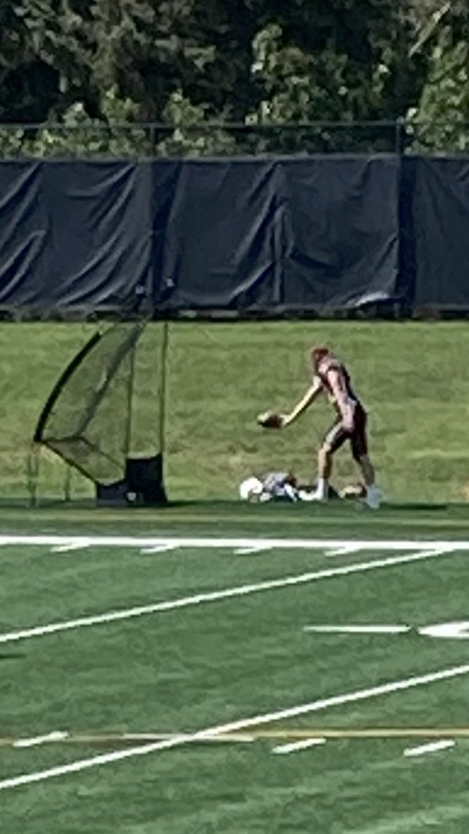 ColtNeithercut's tweet photo. Congrats to WCS Eagle Alum @SchmidtZackery9 on his first career @CJFLnews game with the @reginathunder. Zack scored 7 points and added a few booming punts and kickoffs in their 57-15 win. https://t.co/CkHkEHBuAL