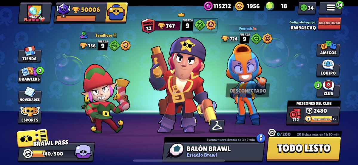 50k🖤
Tampoco estoy muy orgulloso ya que he llegado sin push pero Ggs.❤️‍🔥