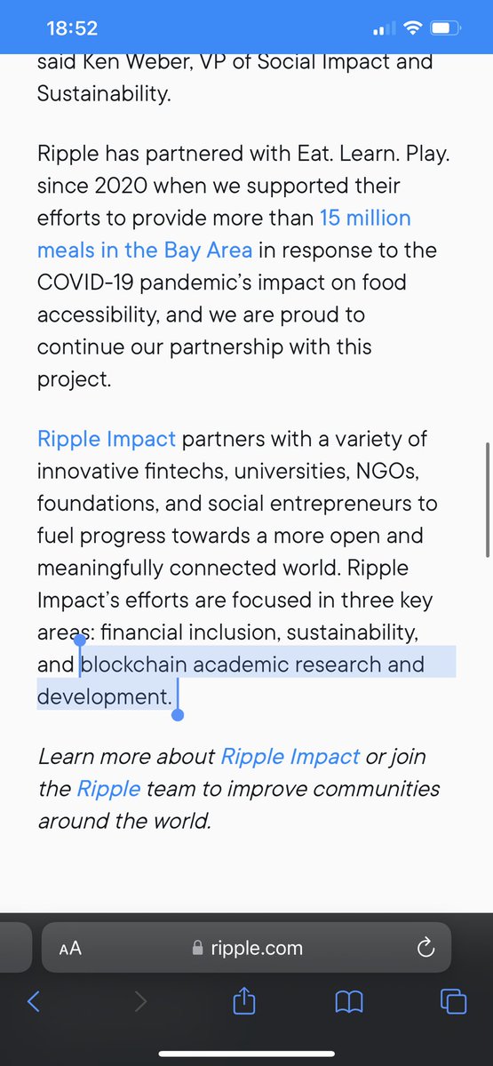 Common985's tweet photo. I missed this @Ripple Insights article.. pretty cool to see Stephen Curry into this blockchain academic R&D ⚔️♟
Not sure if @StephenCurry30 has been outspoken on blockchain or digital assets 🤔
We’ve seen where blockchain can be utilized in real estate, voting, banking and edu https://t.co/zm0Jwzf7zD