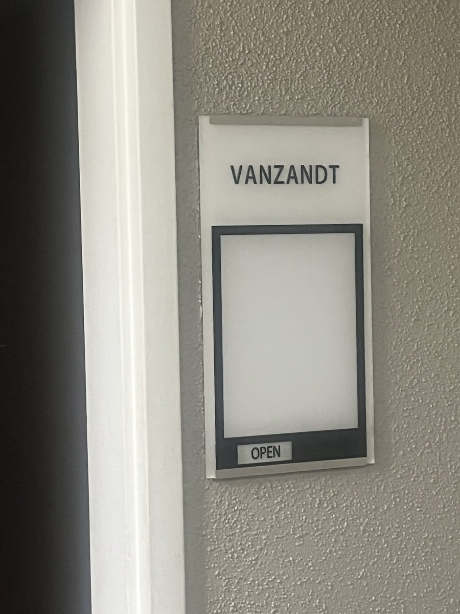 sully89's tweet photo. Got instant great feelings about this work meeting seeing the name of the meeting room right now!

@StevieVanZandt 
@MVZaGoGo 
@backstreetsmag 
@FlynnMcLean 
@SpringNuts_ https://t.co/zEfDjsufvj